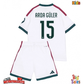 Real Madrid Arda Guler #15 Replica Home Stadium Kit for Kids 2026-27 Short Sleeve (+ pants)